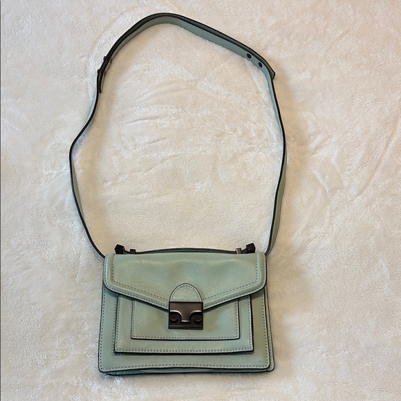 LOEFFLER RANDALL MINT GREEN PURSE - Picture 1 of 9